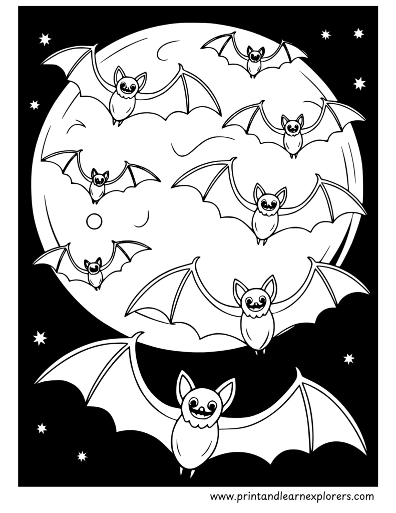 Free Halloween coloring pages to Print 15