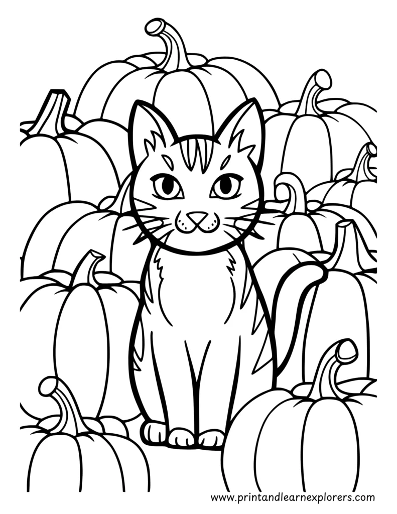 Free Halloween coloring pages to Print 30