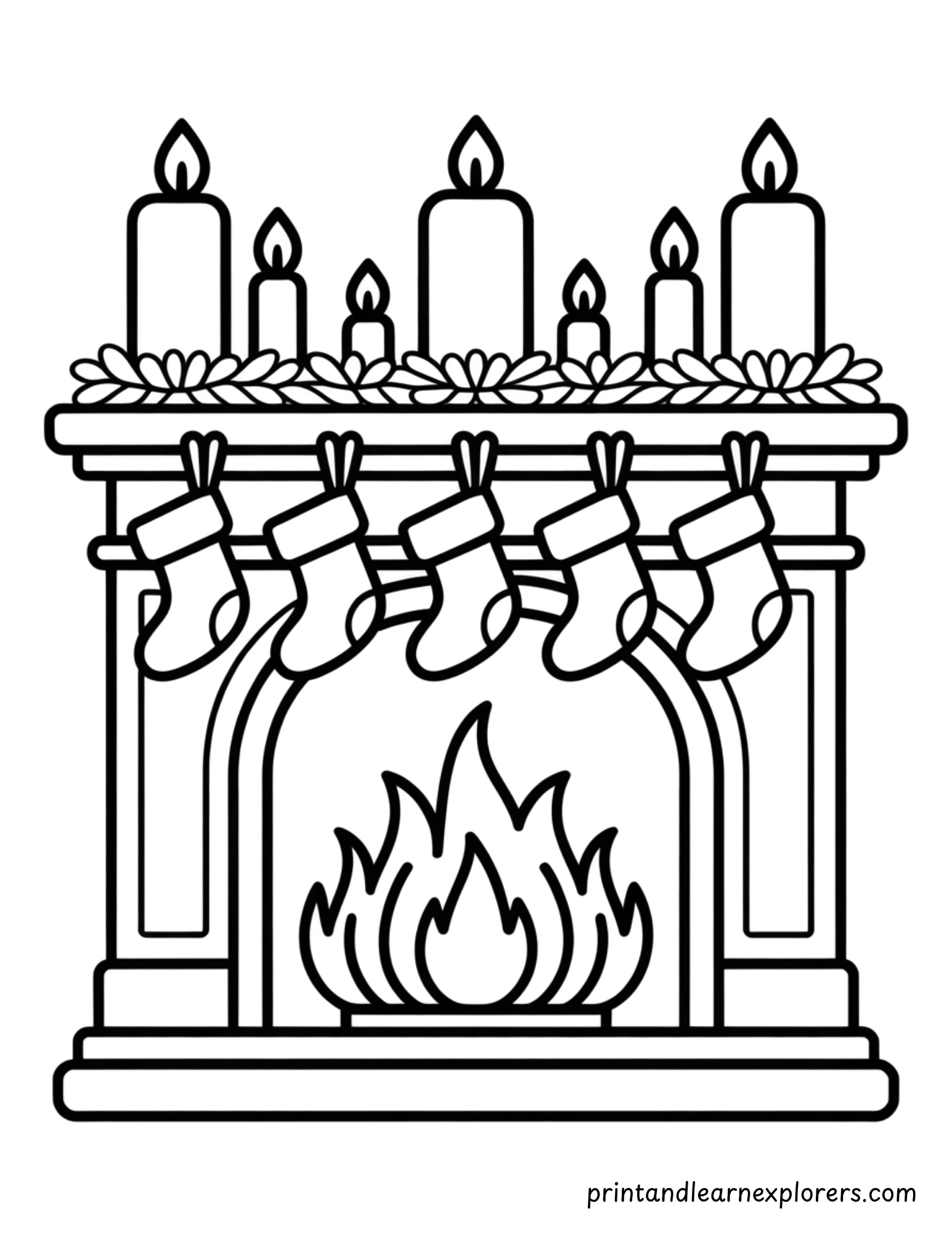 Christmas Presents Coloring Pages 3