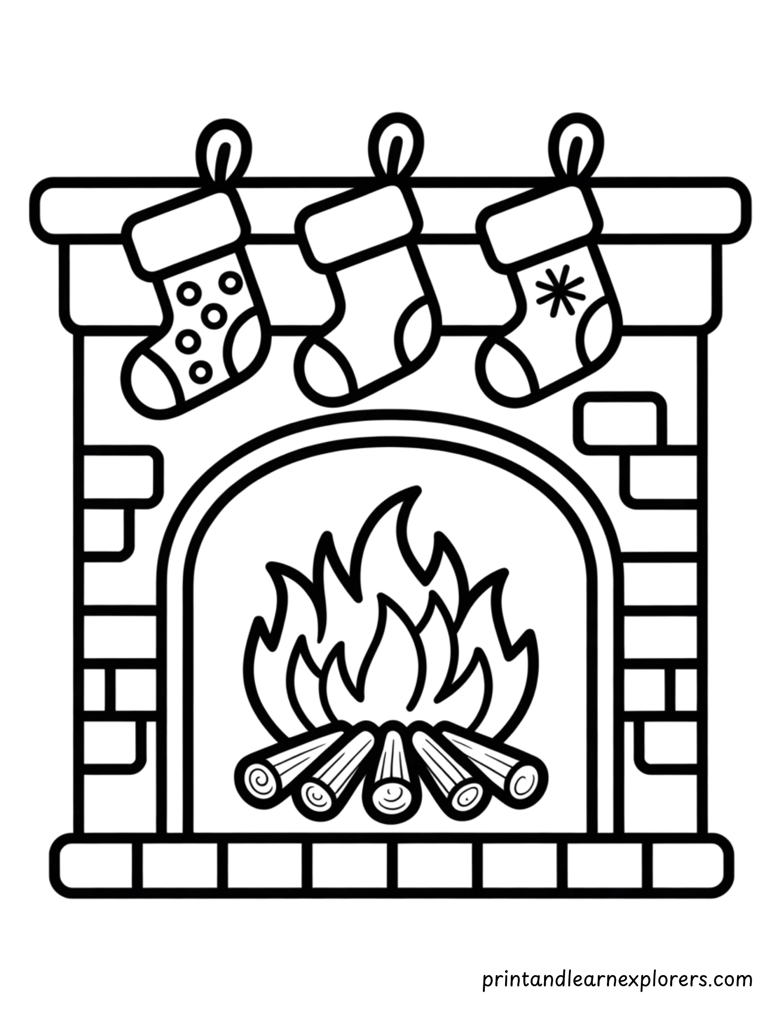 Christmas Presents Coloring Pages 4