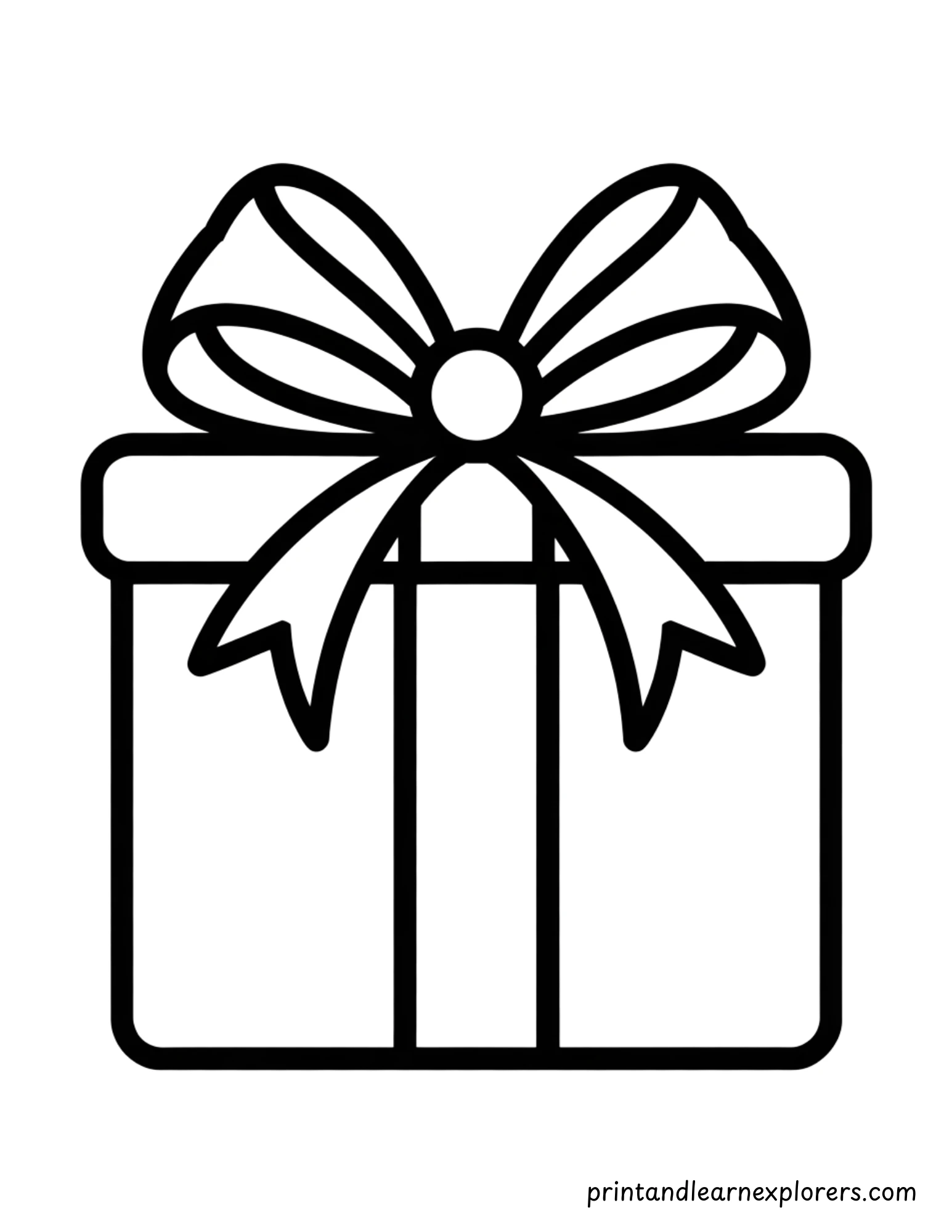 Christmas Presents Coloring Pages 5