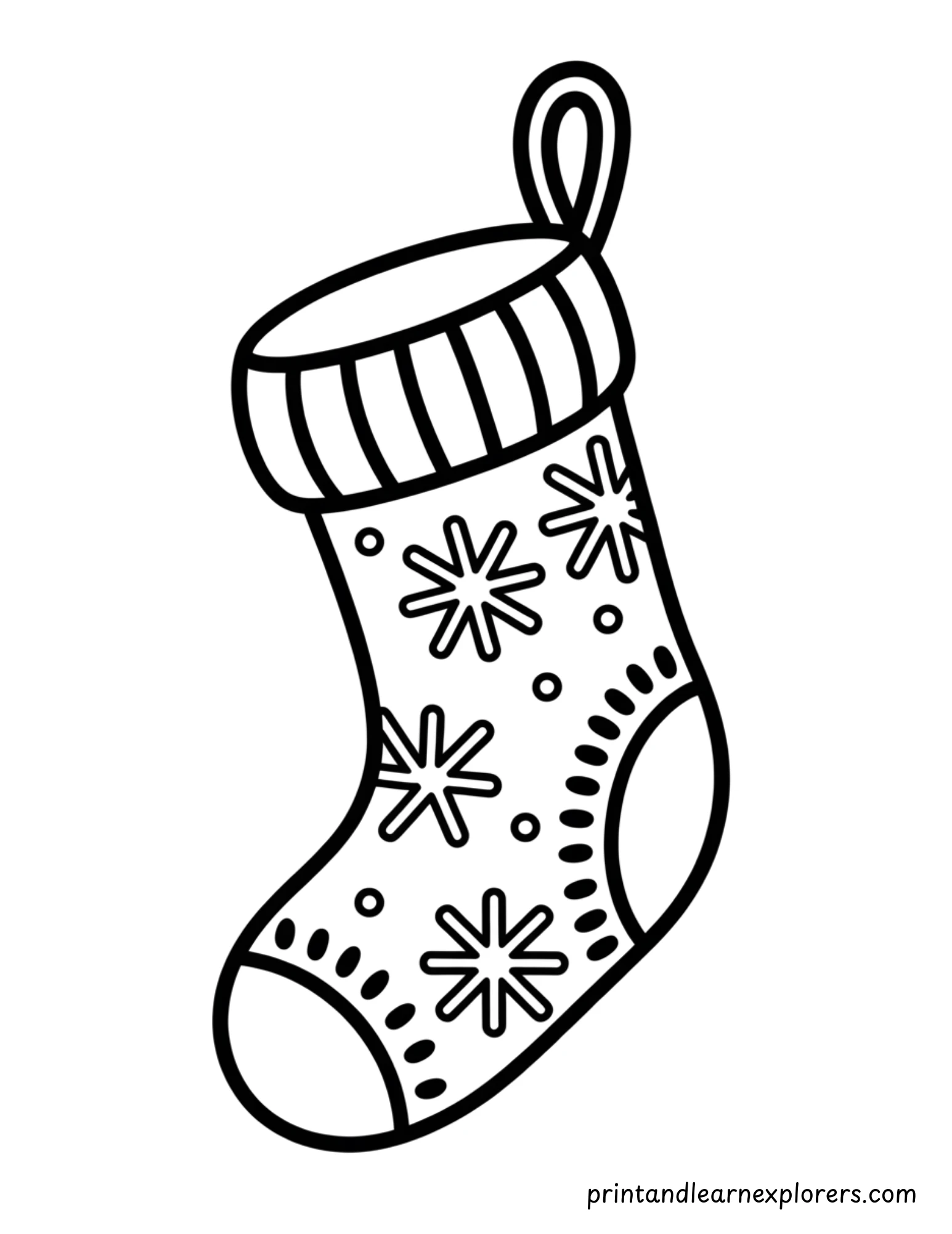 Christmas Presents Coloring Pages 6