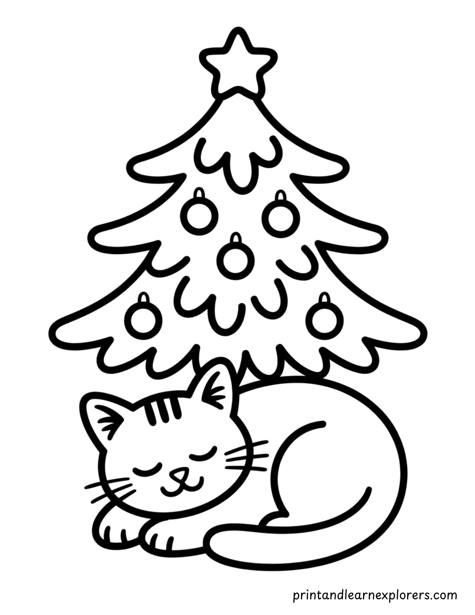 Christmas Tree Coloring 2