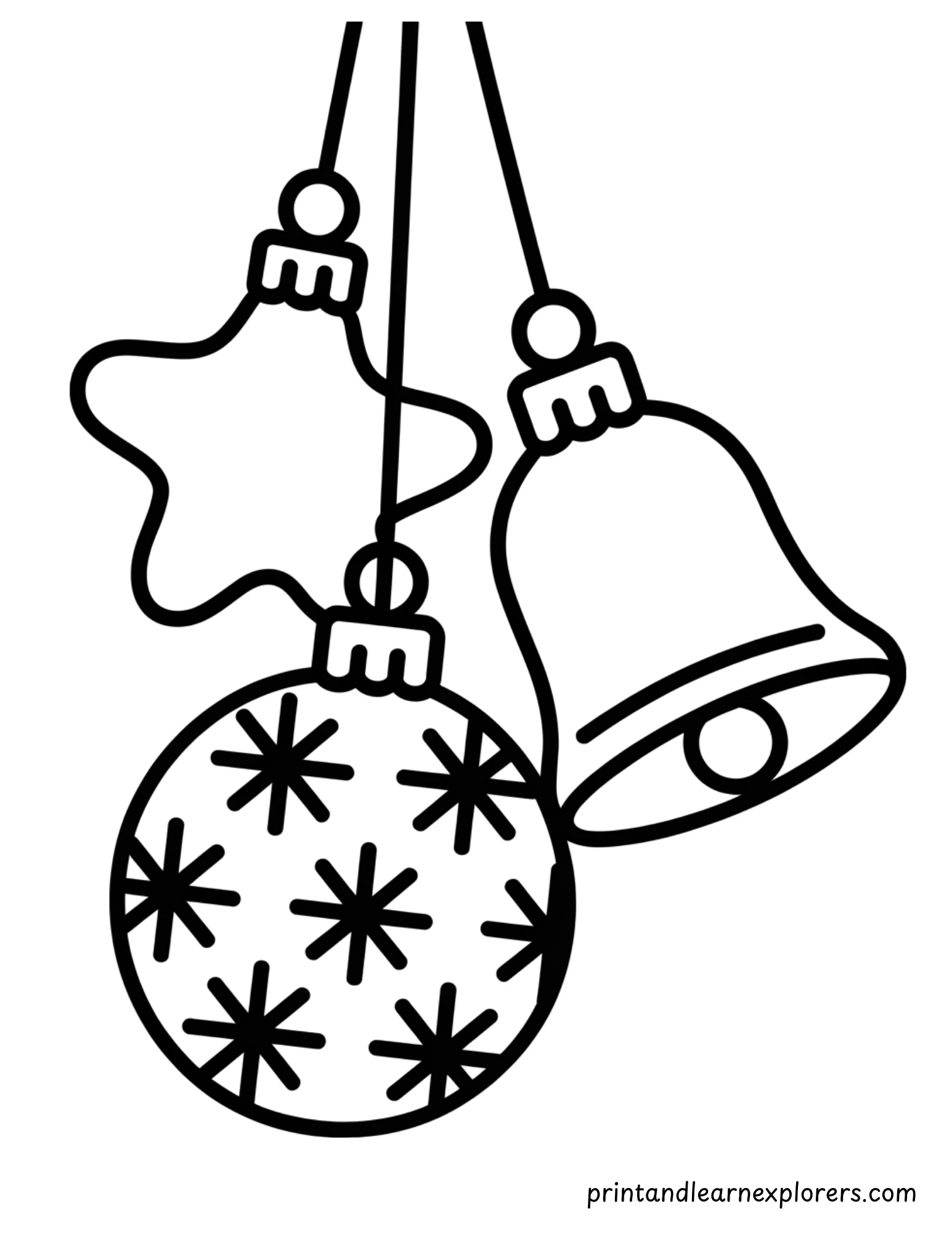Decorations Christmas Coloring 31