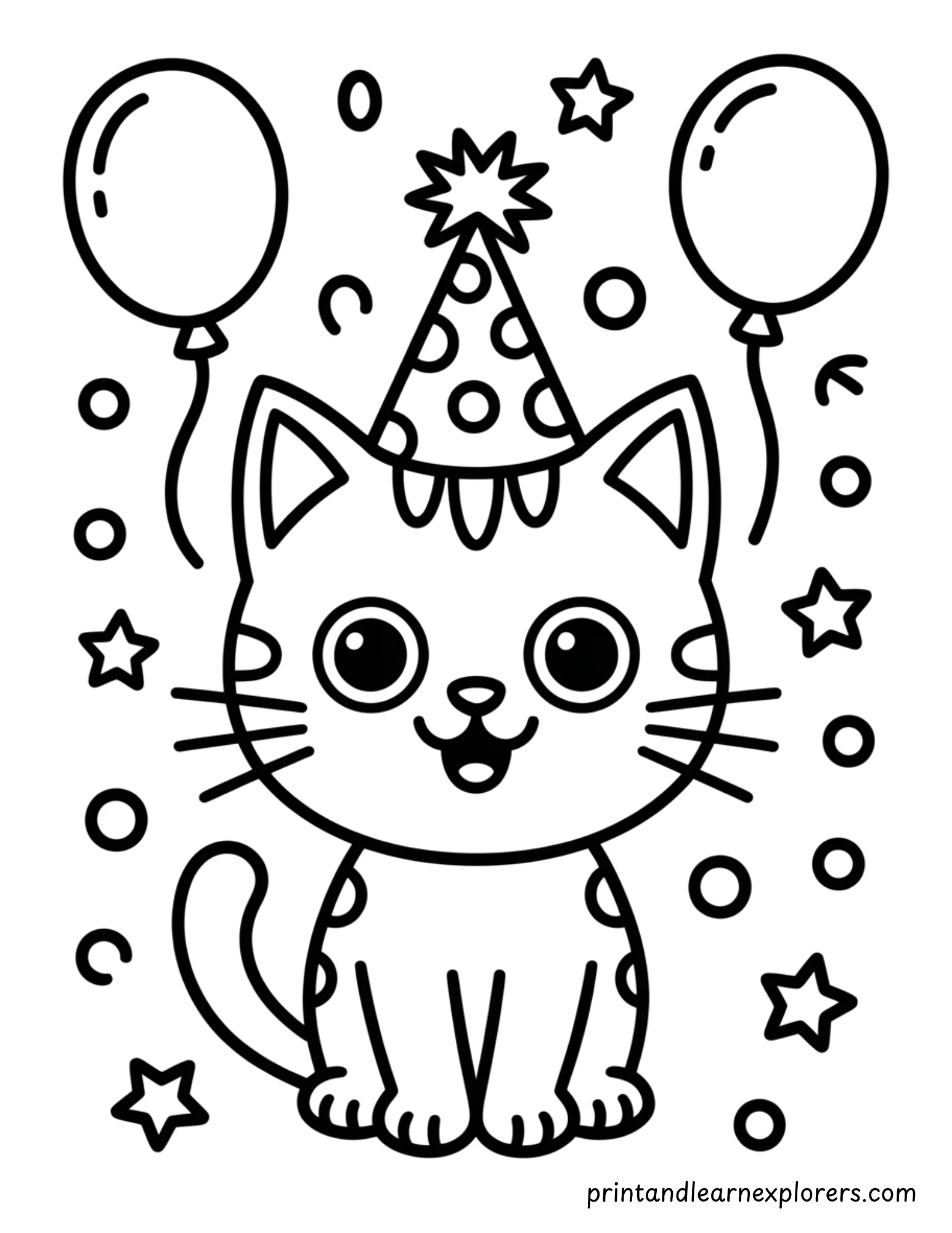 New Year Coloring Pages 5