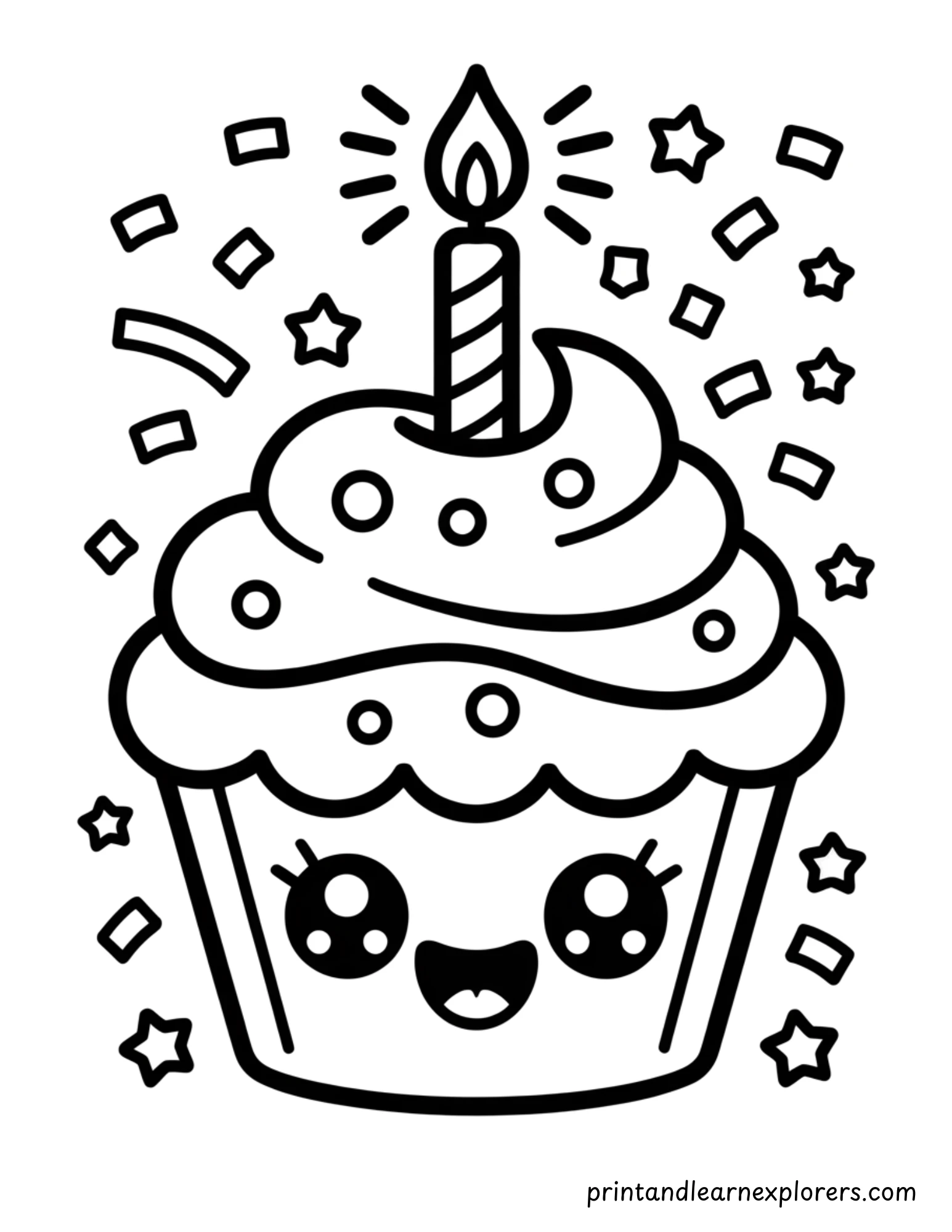 New Year Coloring Pages 9