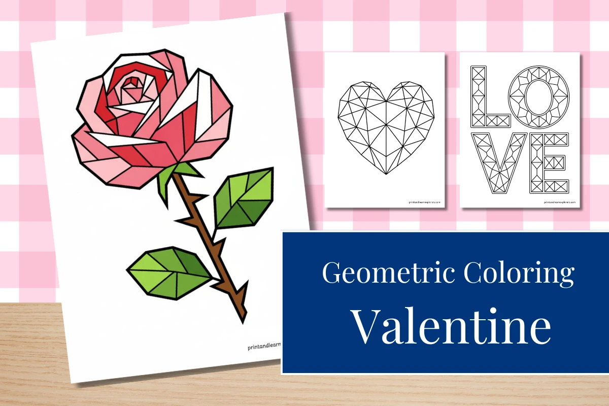 Geometric Coloring Valentine