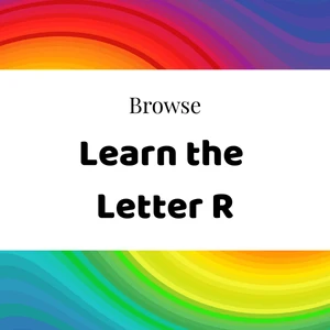 Browse learn the letter R worksheets