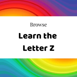 Browse learn the letter Z