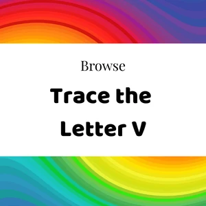Browse trace the letter V