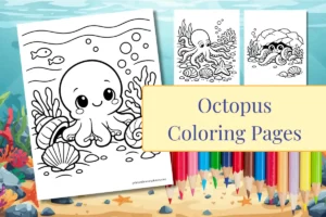 Free Octopus Coloring Pages
